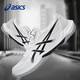 ASICS Badminton Shoes GEL-ROCKET 12 Men's 2026 New Breathable Cushioning Professional Training Shoes White/Black-101 44.5