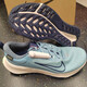 Nike (NIKE) chaussures pour hommes 2025 nouvelles chaussures de sport Juniper Trail GORE-TEX chaussures de course de fond HM9734-402 bleu/tissu GTX 45