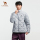 Camel Women's Down Jacket Autumn and Winter New Men's and Women's Lightweight High Puff Warm Windproof Anti-static Jacket