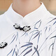 
OLJ light luxury brand dress for women 2025 summer new Chinese style high-end retro Zen modified cheongsam skirt white M