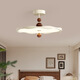 
Craftsman Time French medieval style bedroom ceiling lamp creative personality simple modern full spectrum eye protection study cloakroom lamp 3890-510*320 full spectrum spirit