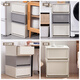 IRIS drawer-type storage box for household clothes and underwear storage box large-capacity storage box plastic storage box 37LBC450 meters white