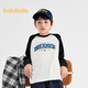 Balabala children's long-sleeved T-shirt boys and girls 2025 autumn tops same style in shopping malls 202325100202