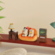 Yunya couple's warm little ornaments, cute cat desktop decoration, anniversary gift for boyfriend and girlfriend, housewarming gift, bread sofa + cake cat + toast cat