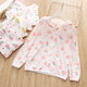 Fat Donglai Girls' New Pure Cotton Sun Protection Clothing Medium and Large Children's Hooded Skin Jacket Thin Cardigan Children's Baby Air Conditioner Spring and Summer Pink Peach 130 cm