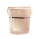 Zhiyao fir steamed rice wooden barrel household small steamed rice barrel commercial glutinous rice balls sushi steamed rice wooden barrel 30cm diameter about steaming 5Jin Jin is equal to 0.5kg uncooked rice steamed cloth rice