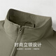 Mark Huafei Windproof and Anti-wrinkle Stand Collar Jacket Men's 2025 Autumn New Trendy Simple Commuting Jacket Men's 1552 Military Green 203 L 175