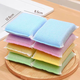 Thickened scouring pad household cleaning artifact sponge dishwashing cloth durable and high density JD Express faster and better special offer! Thickened and encrypted high-quality 6 pieces