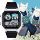 
Light Escape Sky Mushroom White Bird Keel surrounding electronic watch small square waterproof luminous no entertainment function gift [Stylish silver-electronic watch] z3895 Light Escape Super Value Gift Pack (Extra Long Battery + Gift Box Packaging)