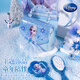 Disney (Disney) Elsa-Prinzessin-Tasche, Kinderspielzeug, Mädchen-Geburtstagsgeschenke, 6–12 Jahre alt, kleine Mädchen, Eis und Schnee, Elsa-Haar-Accessoires, Kamm