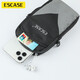 ESCASE Lycra waterproof running mobile phone arm bag sports mobile phone arm strap outdoor sports cycling mobile phone protective cover Apple Xiaomi Huawei Samsung Universal S02 Jazz Black