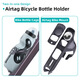 Shantou Lincun Bicycle Hidden Airtag Locator Water Bottle Cage Huawei Tag Suitable for Road Bike Universal Water Bottle Cage + Black Apple-Specific Locator