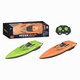 Zhen Meng remote control boat toy can be launched into the water to simulate high-speed speedboat electric ship for children and boys water boat model upgrade 24G green 26CM sculls high-speed speedboat waterproof