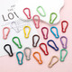 Keychain carabiner mountaineering buckle 3 gourd buckles*2 movable models (random color)
