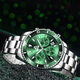 Peak official authentic green water ghost watch new men's watch diving dial for men's boyfriend Water ghost black [counter genuine]