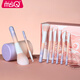 Meisi Kou (msQ) Zhou Zhouzhen's cute co-branded model MSQ/8 pieces Zhou Xiaomeng makeup brush set complete set of eye shadow brushes Zhou Xiaomeng (bucket style) 8 pieces man-made fiber