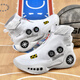
LIN Ning Carbon Board 9 Basketball Shoes Men's High Top Rotary Buckle Blade 2 Practical Shoes Absorbing City 10 Cotton Candy Student Sports Shoes 693 White Purple (Mesh Breathable) 35