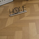 Oluxun custom dark brown household fish bone pattern parquet floor laminate wood floor light luxury simple workwear exhibition hall floor XL3271 1