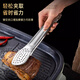 Fidis 304 stainless steel food clips spicy food clips 9-inch hotel tableware steak barbecue clips barbecue clips bread clips