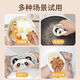 Wood pulp sponge wipe household kitchen water-absorbing Internet celebrity non-stick oil decontamination dishwashing rag and pot brush artifact Wood pulp sponge wipe random 6 pieces