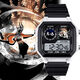 Sky Light Escape Characters Anime personnalisé Watch bidimensionnel Smart Small Smart Electronic Watch Mentes et femmes Étudiants modèles [Watch Silver-Electronic Fashion] Z3891 Light Escape Super Value Pack (Emballage de boîte à cadeaux Extra Long Battery)