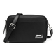 Slazenger/Slazenger Simple Business PU Texture Wear-resistant and trendy versatile shoulder bag Crossbody bag Black
