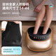 AUX foot massager, foot therapy, fully automatic hot compress and kneading, birthday gift, gift-giving artifact for parents, parents, elders, home appliance massager, physical therapy, good quality, fully equipped with gray, breathing air bag + 6-button LCD screen + 9 techniques + sole pressure