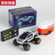 ZKHE Tesla Bigfoot Car Boy RC Remote Control Alloy Mini Off-road Pickup Truck Model Children's Desktop Toy Car Dual Control Mobile Phone 4-Wheel Shock-Absorbing Tesla Bigfoot Car-Silver High-end Charging Head + Screwdriver