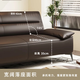 Carsonzhe cat-scratch leather sofa bed all-in-one dual-purpose sofa living room 2025 new rental house sofa office small sofa Munich upgraded five-proof cat-scratch leather three-person 1.8M including 2 pillows