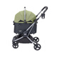 Ibiyaya (ibiyaya) China Taiwan FS2591 Hunde-Kinderwagen, Katzen-Kinderwagen, abnehmbarer Korb, Auto-Nest, Algengrün