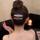 Flash diamond bangs hair clip for women 2025 new high-end forehead side clip hair back of the head broken hair clip headwear great value 4 colors one each