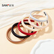 Sanfu soft and fine version headband single fashion fresh high skull style hair accessories accessories headband 845868 red 1 piece