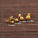 OEMG Old Phoenix Gold Store Model Mini Little Golden Bean 18K Frosted Ear Hole Stud Earrings Feeling Ear Bone Nails Titanium Steel Non-Fading Ears 6mm Little Golden Bean Frosted Earrings