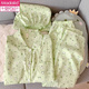 Modal Green Small Fresh Pure Cotton Gauze Pyjamas pour femmes en printemps et en été, étudiant à manches courtes mignons fille trois pièces, vêtements à la maison yunduo Cotton-9902 # Star Kt Cat Treece Set M [Suggestion 75-100jin [Jin est égal à 0,5 kg]]]