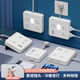 Sofa bedside power socket extender telescopic ultra-thin two-pin 20W fast charging USB multi-function gap 2-pin plug and strip with two-pin plug-in and night light 2-position ordinary short-term style two-pin plug + thick wire