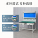 Ji Litian workbench workshop assembly line assembly console tool hanging plate with light injection molding machine inspection and maintenance table length 200*width 80*height 160cm (no drawer)