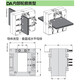 Schneider current transformer CT current ratio 600/5A METSECT5DA060 vertical or horizontal busbar METSECT5DA060