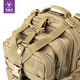 MacGyver 3P Tactical Backpack Khaki Male Army Fan Outdoor Sports Camping Mountain Cycling Leisure Day Backpack Khaki