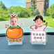 2024 new car ornaments, small people shaking their heads, custom-made baby couple, three and four, car decoration, shaking their heads, 691 models, solar dual-use models