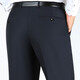 
Tiger City Middle-aged Men's Trousers High-waist Loose Suit Pants Wool Men's Pants No Iron Business Leisure Pants Fall and Winter Thick Style No Pleated Style #9901 Pure Black Autumn and Winter Thick Style Main Selling 29 2 feet 2 Waist Circle