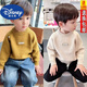 
Disney launched a new boy solid color sweater for 2024 autumn and winter small and medium-sized children round neck pullover knitted base shirt baby fashionable top rice apricot color size 80 [soft and skin-friendly]
