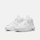 Nike (NIKE) women's shoes Air More Uptempo GS sports shoes Pippen large AIR wear-resistant mid-cut shock-absorbing retro basketball shoes DH9719-100/pure white 39