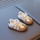 Functional toddler shoes for men 2025 autumn new soft sole leather children's shoes women's sports shoes baby toddler casual shoes khaki 20 shoe inner length 14cm