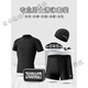 Chuangyajia swimming trunks men's anti-embarrassment men's swimsuit hot spring swimsuit five-quarter pants swimsuit training quick-drying equipment boxer swimming trunks + swimming cap + swimming goggles + nose clip earplugs (four L (recommended 90-110Jin Jin is equal to 0.5 kg)
