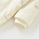 Tongtai (TONGTAI) baby jumpsuit autumn and winter pure cotton quilted newborn monk suit baby romper yellow 66cm