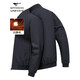 Septwolves Jacket Men's Autumn Baseball Collar Jacket Men's Business Commuting Simple Single Jacket Windproof Jacket Men's Baseball Uniform Navy-25 New Upgraded Three-proof Anti-static XL (175)