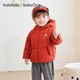 Balabala Children's Down Jacket Girls Baby Thickened Warm Goose Down Jacket Winter Boys 2025 New Winter Jacket Top Trendy