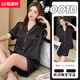 
Hengyuanxiang Korean version ins high-end ice silk pajamas for women in summer cool shorts shorts with high appearance simple student home clothes YFY-9901 [Cool ice silk] M [Suggested 80-100 Jin [Jin equals 0.5 kg]]