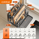 Cobbe knife holder stainless steel kitchen rack kitchen knife chopsticks countertop pot cover cutting board integrated chopping board knife storage rack