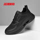 Jasonwood Genuine Summer New Light Luxury Men's Shoes Mesh Mesh Soft Sole Shock Absorbing Comunor Sports de deportes al aire libre.